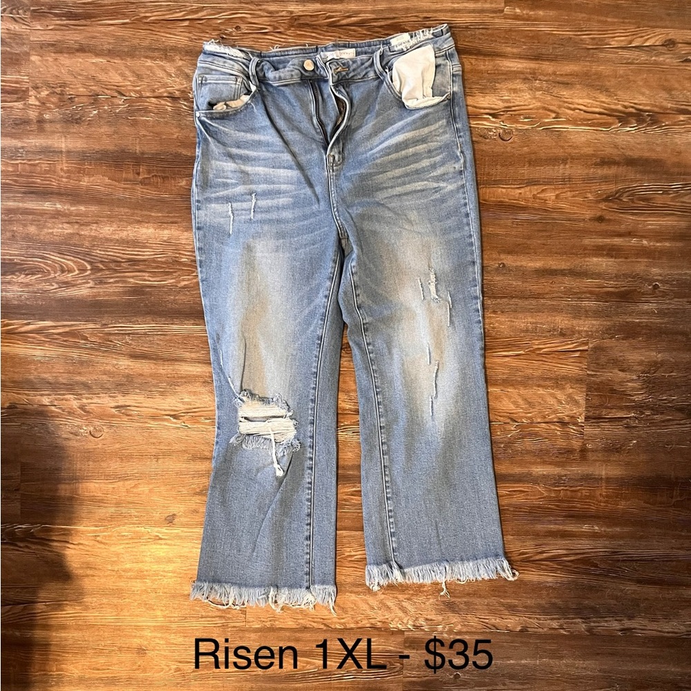 Risen cropped jeans 1XL